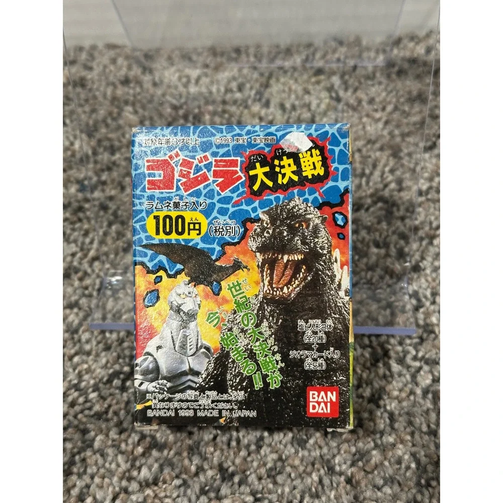 Godzilla Great Decisive Battle Toy 1993 Bandai Blue Mini Good